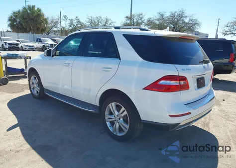 2015 Mercedes-Benz Ml 350 from USA, damaged, VIN 4JGDA5JB4FA602247